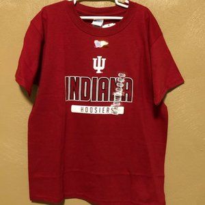 NWT Indiana University IU shirts red boys girls size red college Hoosier…
